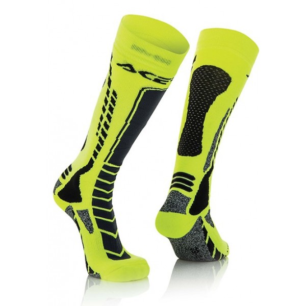 Acerbis Ισοθερμικές Κάλτσες MX Pro Μαύρο / Κίτρινο 22077.318 ΕΝΔΥΣΗ