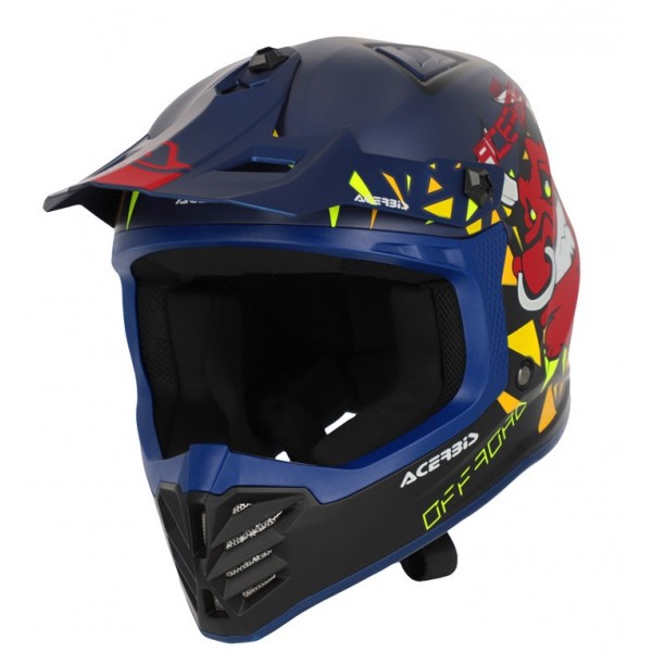 Acerbis Κράνος Profile Junior 25401.207 μπλε/μαύρο Moto Cross