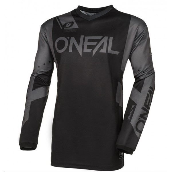 Oneal MX Μπλούζα Element Racewear V.24 μαύρο/γκρι Μπλούζες / Γιλέκα / Ζακέτες