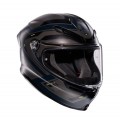 AGV Κράνος K6 S DOT (E2206) - MPLK Enhance Matt Grey/Yellow Fluo ΚΡΑΝΗ